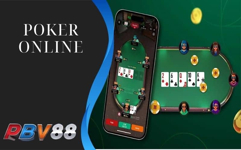 Poker online sử dụng bộ bài tây 52 lá